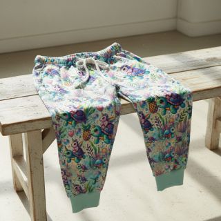 Sweat fabric Pretty unicorns design C digital print