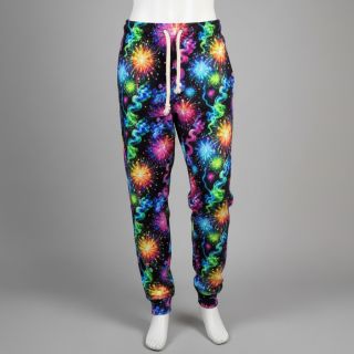 Sweat fabric Fire works design C digital print