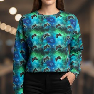 Sweat fabric Galaxy riders design D digital print