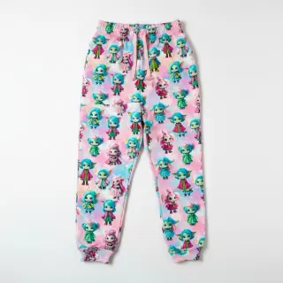 Sweat fabric Midgets digital print