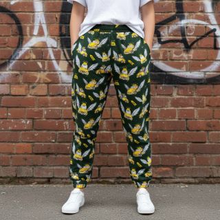 Sweat fabric Retro design A digital print