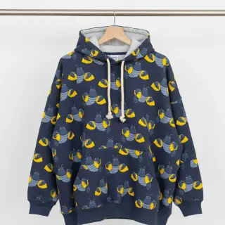 Sweat fabric Cool lobsters blue