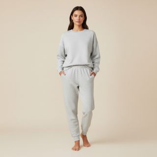 Jogging sweat JOGGING ecru melange