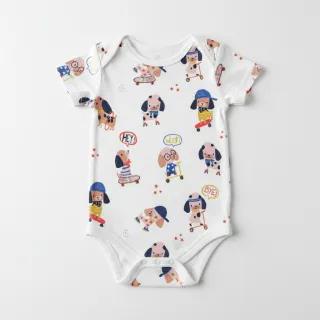 Jersey Dogs white digital print