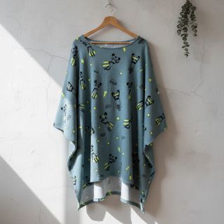 Jersey NEON Super heroes smoke blue melange