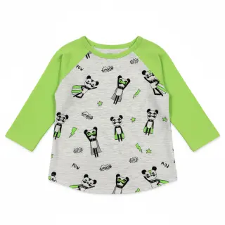 Jersey NEON Super heroes ecru melange