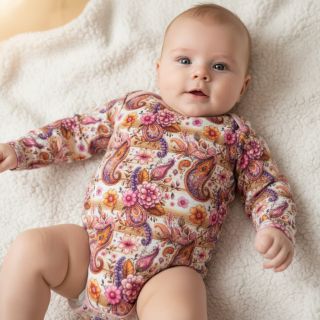 Jersey Paisley woody design A digital print