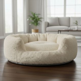 Faux fur LUREX SILVER ecru