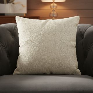 Faux fur LUREX SILVER ecru