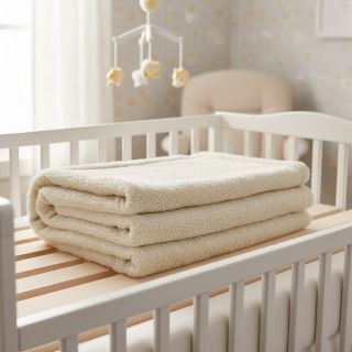 Faux fur LUREX SILVER ecru