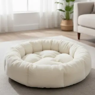 Faux fur SMOOTH ecru
