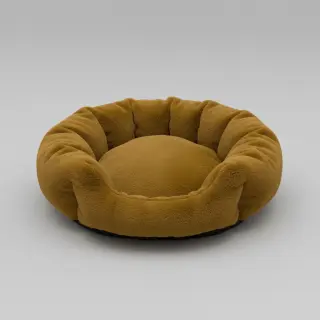 Faux fur SMOOTH curry