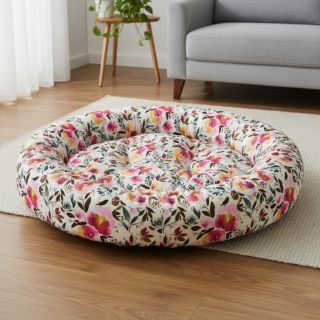 Faux fur Flower multicolour