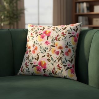 Faux fur Flower multicolour