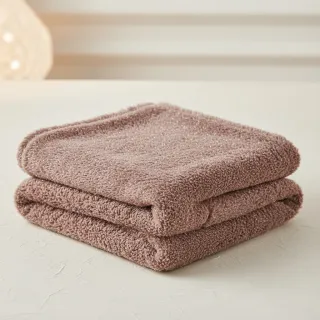 Faux fur LUREX SILVER old blush
