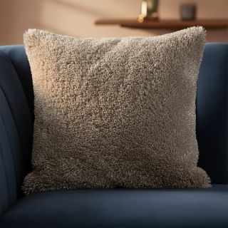 Faux fur LUREX SILVER taupe