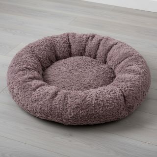 Faux fur Curly mauve