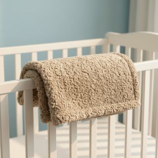 Faux fur Curly beige