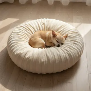 Faux fur Vivien beige