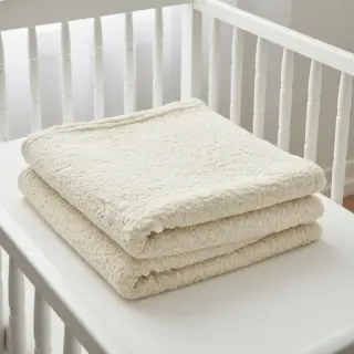 Faux fur Curly ecru
