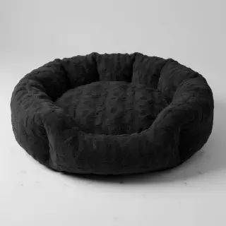 Faux fur black