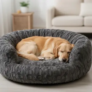 Faux fur grey