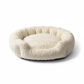 Faux fur ecru