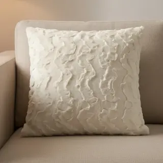 Faux fur ecru