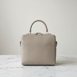 Faux leather Capiton gris