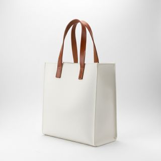 Faux leather GLADIATOR blanc