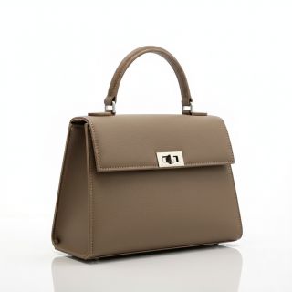 Faux leather GLADIATOR taupe