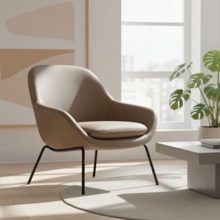 Faux leather GLADIATOR taupe