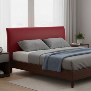 Faux leather GLADIATOR rouge