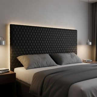 Faux leather Bacquet noir