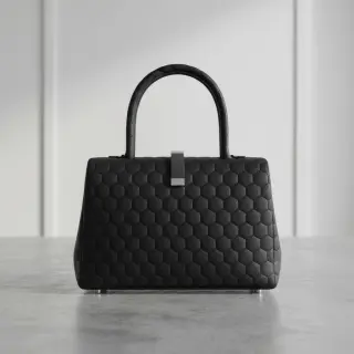 Faux leather Bacquet noir
