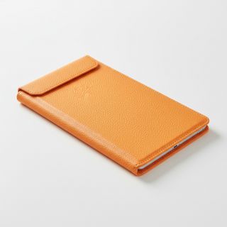 Faux leather KARIA clementine