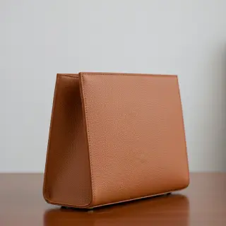 Faux leather KARIA moka