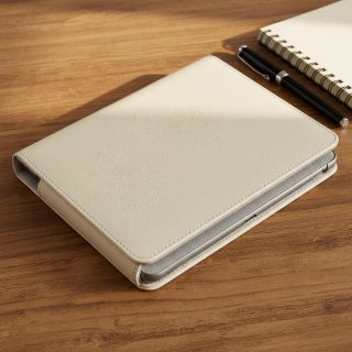 Faux leather KARIA ecru