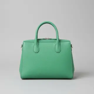 Faux leather KARIA chlorophylle