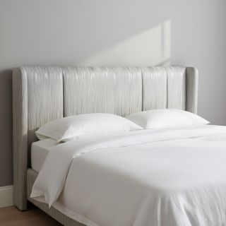 Faux leather ECORCE argent