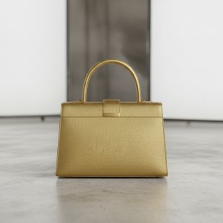 Faux leather KARIA gold