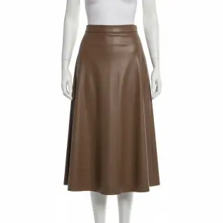 Faux leather taupe