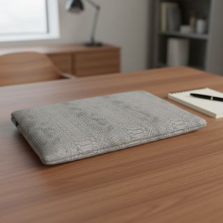 Faux leather COBRA perle