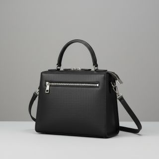 Faux leather AXE noir