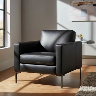 Faux leather AXE noir