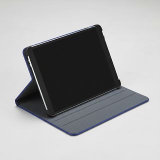 Faux leather KARIA bleu