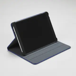 Faux leather KARIA bleu