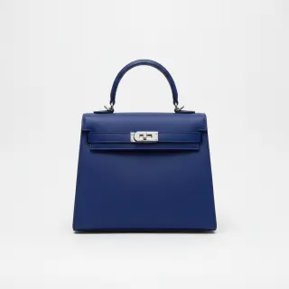 Faux leather KARIA bleu