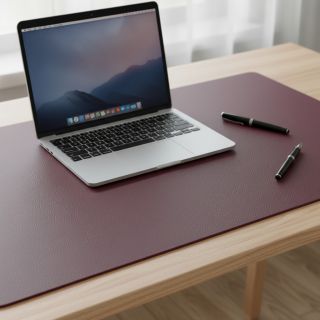 Faux leather KARIA amethyste