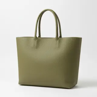 Faux leather KARIA khaki